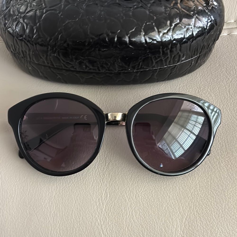 Emilio Pucci Black Sunglasses EP 2
